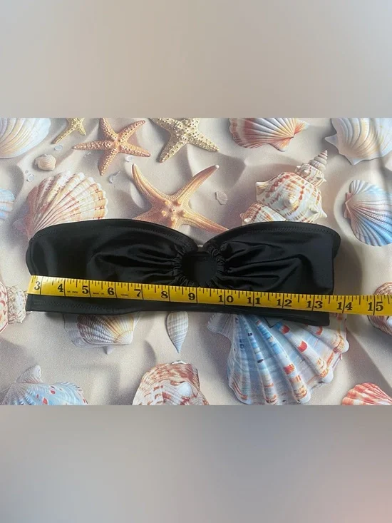 H&M Bikini Top Black Strapless. - Picture 7 of 8